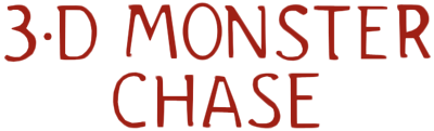 3-D Monster Chase logo for ZX Spectrum